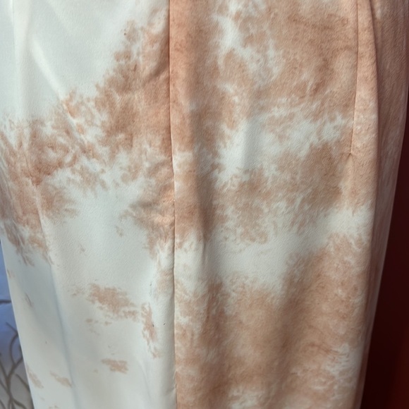 NEW Dex Blush Tie Dye Wrap Maxi Dress - Picture 9 of 10
